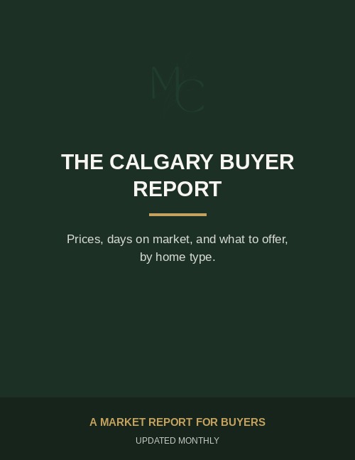 The Calgary Buyer Report cover